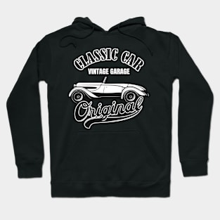 Retro Classic Car Vintage Garage Hoodie